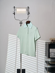 Colestore Dior Médaillon Embroidered Polo Shirt Green Cotton-Blend Piqué - 6