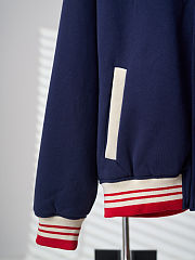 Colestore Louis Vuitton Elegant Varsity Jacket Deep Navy - 6