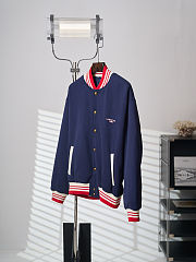 Colestore Louis Vuitton Elegant Varsity Jacket Deep Navy - 5