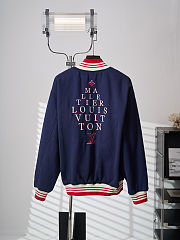 Colestore Louis Vuitton Elegant Varsity Jacket Deep Navy - 4