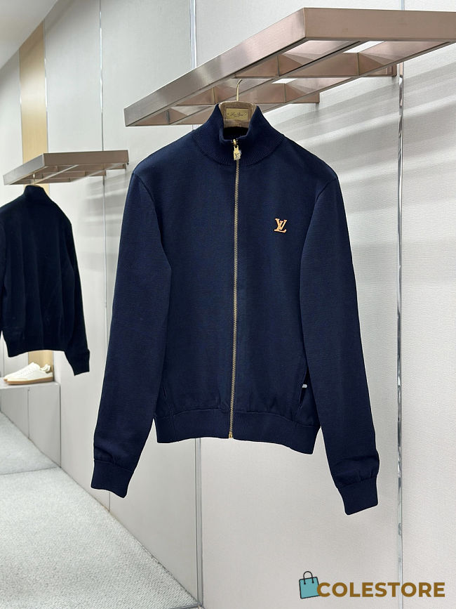 Colestore Louis Vuitton Reversible Nylon Hybrid Track Top Deep Navy - 1