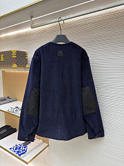 Colestore Louis Vuitton Corduroy Collarless Jacket Night Sky - 2