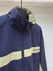 Colestore SAINT LAURENT YSL Jacket in Cotton NAVY/MASTIC - 2