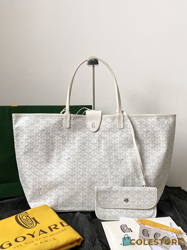 Colestore Goyard Saint Louis GM Bag White 57 × 33 × 16 cm - 1