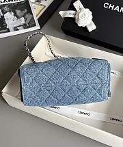 Colestore Chanel MÉTIERS D’ART 2026   CHANEL 25 MINI HANDBAG   Washed Denim & Gold-Tone Metal 20 x 22 x 12.5cm - 2