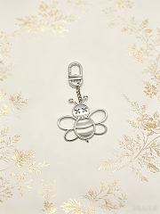 Colestore Dior Abeille Christian Dior Bee Keychain x Kaws Iconic Golden Metal Bee Key holder - 3