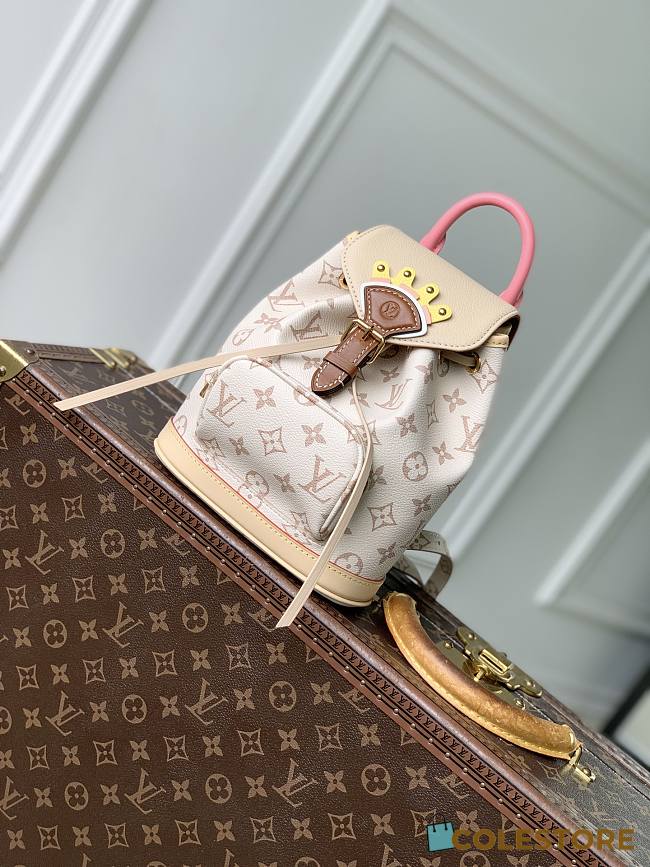 Colestore Louis Vuitton LV Crafty Montsouris Mini Monogram Dune 24 x 25 x 12 cm - 1