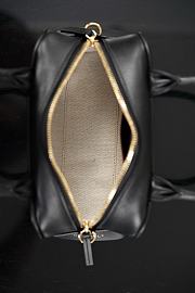 Colestore Chanel Clutch with Leather Strap   Calfskin & Gold-Tone Metal  Black  13 x 21 x 9cm - 2