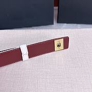 Colestore Chanel Fall Winter 2026 Pre-Collection   Leather belt   Calfskin & Metal  White & Gold - 6