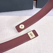 Colestore Chanel Fall Winter 2026 Pre-Collection   Leather belt   Calfskin & Metal  White & Gold - 2