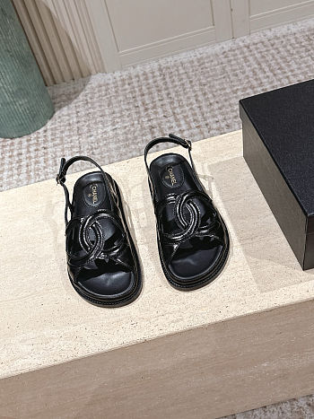 Colestore Chanel Fall Winter 2026 Pre-Collection   Sandals   Crumpled Shiny Lambskin
