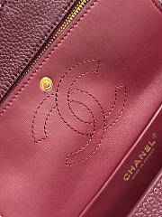 	 Colestore Chanel FALL WINTER 2026 PRE-COLLECTION MINI FLAP BAG Grained Calfskin & Gold-Tone Metal Burgundy 13 x 20 x 6cm - 2