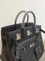 Colestore Hermes Multipockets Birkin HAC 40 Black Togo Palladium Hardware - 5