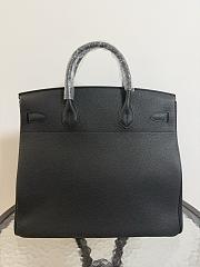 Colestore Hermes Multipockets Birkin HAC 40 Black Togo Palladium Hardware - 6