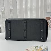 Colestore Hermes Haut à Courroies HAC 50 Multi-Pocket  Black Togo Palladium Hardware - 2