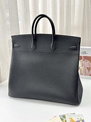 Colestore Hermes Haut à Courroies HAC 50 Multi-Pocket  Black Togo Palladium Hardware - 5