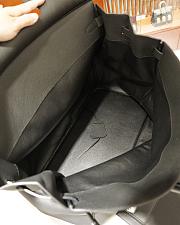 Colestore Hermes Togo HAC Birkin 50 Multi-Pockets Black Togo Leather Palladium-Plated Hardware - 3