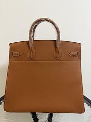 	 Colestore Hermes Multipockets Birkin HAC 40 Gold Brown Togo Palladium Hardware - 6