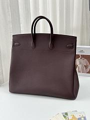 	 Colestore Hermes Haut à Courroies HAC 50 Multi-Pocket Ebene Togo Palladium Hardware - 6