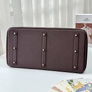 	 Colestore Hermes Haut à Courroies HAC 50 Multi-Pocket Ebene Togo Palladium Hardware - 3