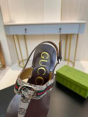 Colestore Gucci Women's Interlocking G Web sandal - 6