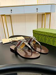 Colestore Gucci Women's Interlocking G Web sandal - 4