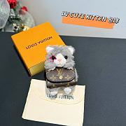 Colestore Louis Vuitton LV Cute Kitten Bag Charm  - 1