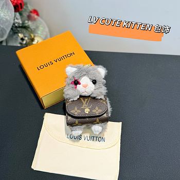 Colestore Louis Vuitton LV Cute Kitten Bag Charm 