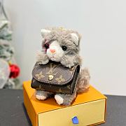 Colestore Louis Vuitton LV Cute Kitten Bag Charm  - 5