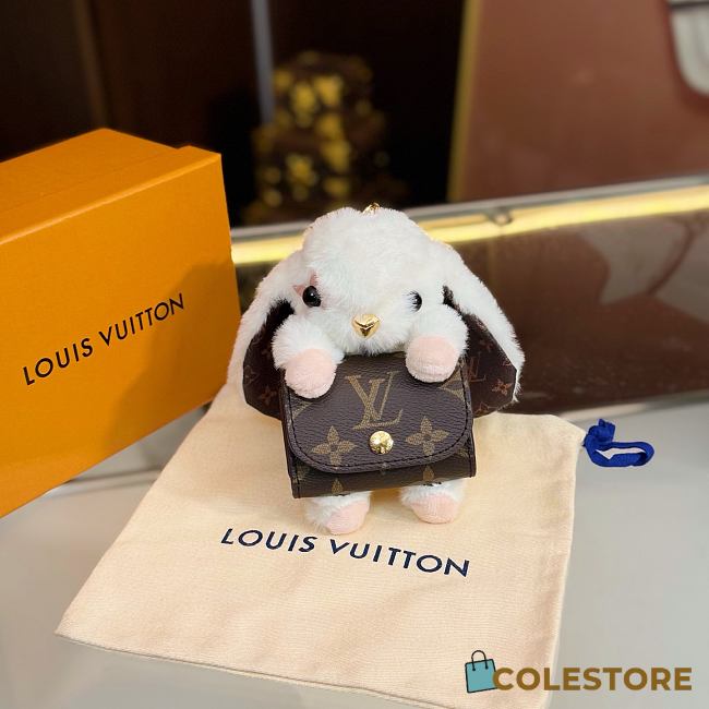 Colestore Louis Vuitton LV Cute Bunny Bag Charm - 1