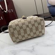 Colestore Gucci GG mini bag sand and brown GG canvas 26 x 20 x 10cm - 5