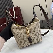 Colestore Gucci GG mini bag sand and brown GG canvas 26 x 20 x 10cm - 2