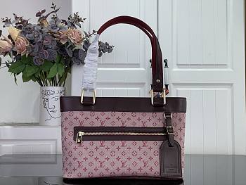 Colestore Louis Vuitton Lucille PM Monogram Mini Canvas Tote Bag Rose / Pink