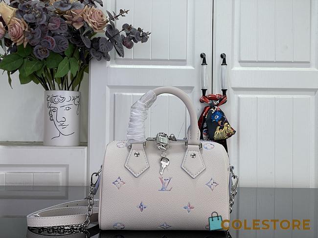 Colestore Louis Vuitton High Summer Speedy Bandouliere 20 NV Link Quartz 20.5 x 13.5 x 12 cm - 1