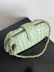 Colestore Bottega Veneta Small Lauren 1980 clutch in padded Intrecciato leather Travertine 31.5 x 16.5 x 11cm - 6