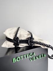 Colestore  Bottega Veneta Quadronno canvas and intrecciato leather bag 50x10x34cm - 2
