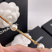 Colestore Chanel Métiers d’art 2026   Necklace   Metal & Resin  Gold & Pearly White - 5
