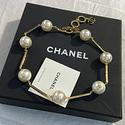 Colestore Chanel Métiers d’art 2026   Necklace   Metal & Resin  Gold & Pearly White - 3
