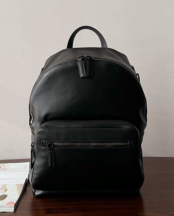 Colestore Prada Leather Backpack So Black 43 x 30 x 16cm