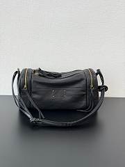 Colestore Maison Margiela 5AC Soft Pouch is crafted from soft calf leather Black 33 x 16 x 13cm - 1