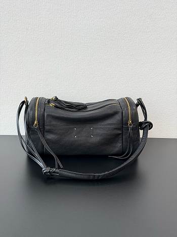 Colestore Maison Margiela 5AC Soft Pouch is crafted from soft calf leather Black 33 x 16 x 13cm