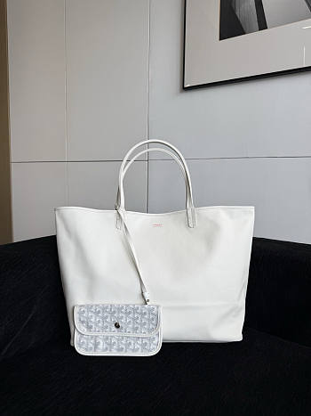 Colestore Goyard Anjou GM Bag White 38.5 x 18.5 x 33 cm