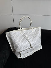 Colestore Goyard Anjou GM Bag White 38.5 x 18.5 x 33 cm - 5