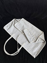 Colestore Goyard Anjou GM Bag White 38.5 x 18.5 x 33 cm - 3