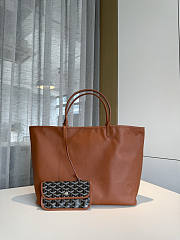 Colestore Goyard Anjou GM Bag Black and Tan 38.5 x 18.5 x 33 cm - 1