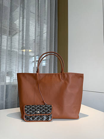 Colestore Goyard Anjou GM Bag Black and Tan 38.5 x 18.5 x 33 cm