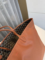 Colestore Goyard Anjou GM Bag Black and Tan 38.5 x 18.5 x 33 cm - 5