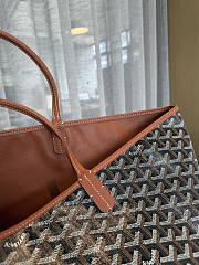 Colestore Goyard Anjou GM Bag Black and Tan 38.5 x 18.5 x 33 cm - 2