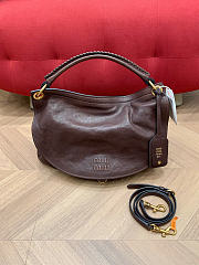 Colestore Miu Miu Rendez-vous leather bag Briarwood 39.5x33x15cm - 1
