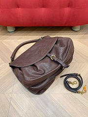 Colestore Miu Miu Rendez-vous leather bag Briarwood 39.5x33x15cm - 4